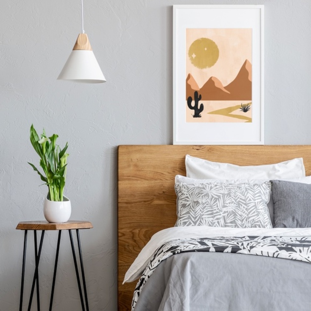 Wall Art Boho Nature Desert Print Illustration Unframed - Picture 4 of 4